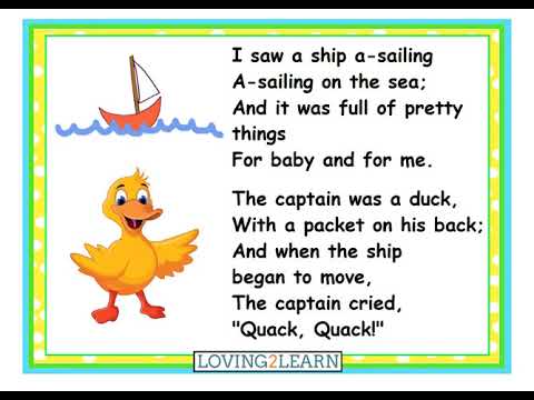 sailboat songs for toddlers