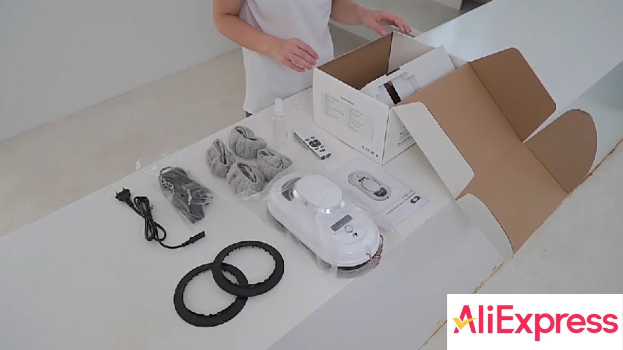 Window Cleaning Robot on AliExpress – CHOVERY Electric Glass Cleaner with Remote Control