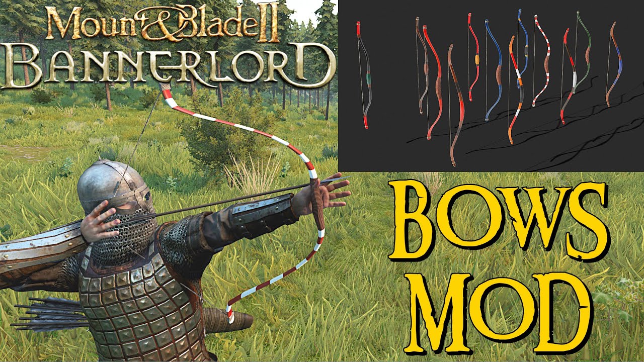 mount and blade 2 bannerlord mods bows mod Dawa's Recurve Bows