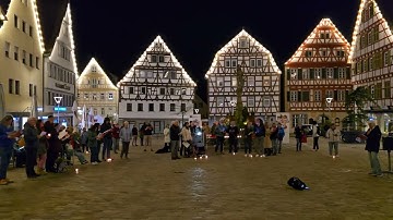 3. Oktober 2025 - "We Shall Overcome" - Deutschland singt auf dem Marktplatz in Leonberg