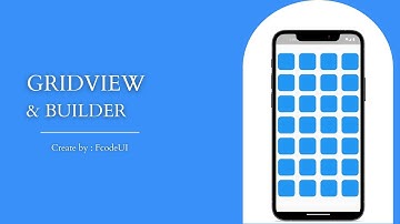 GridView & Builder | Flutter | Flutter Tutorial | Flutter UI | Flutter Widget | Widget | Flutter App