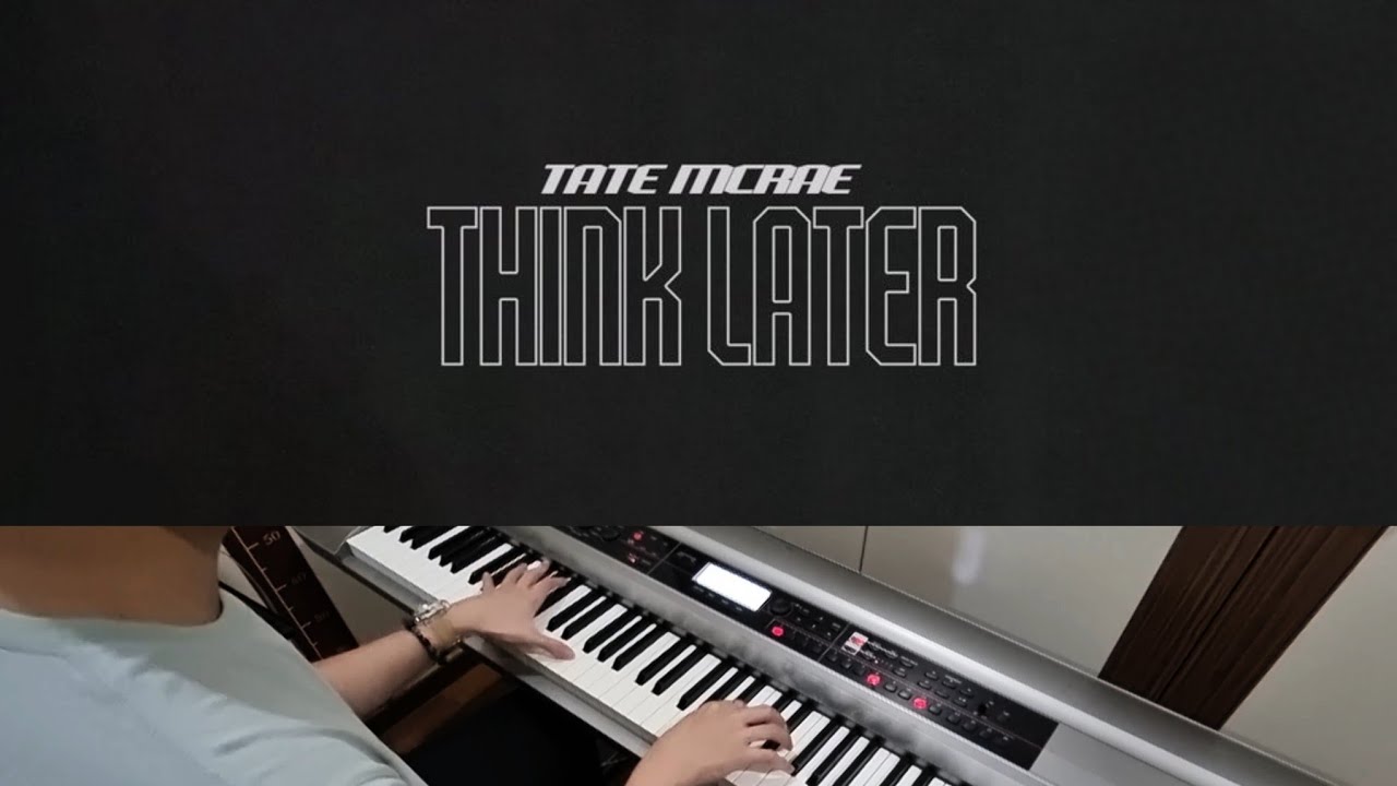Tate McRae - THINK LATER [Full Album Piano Cover] (Jarel Gomes Piano)