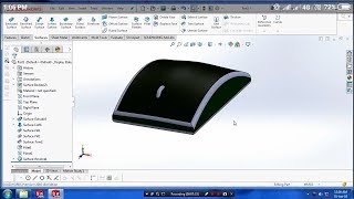 #Sketch mouse in SOLIDWORKS (Advanced Surfacing)