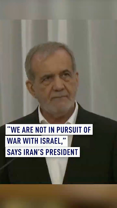 Iran: ‘We are not in pursuit of war with Israel’