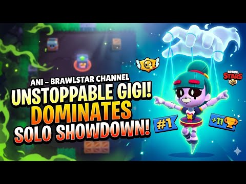 GIGI IS UTTERLY BROKEN IN SOLO SHOWDOWN! 🤯 (100% Win Rate) #2026 #gigi @BrawlStars #brawlstars #new 