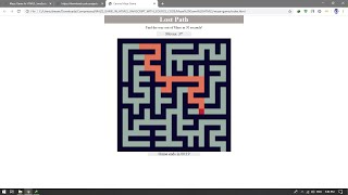 MAZE GAME IN HTML5, JAVASCRIPT WITH SOURCE CODE | Source Code & Projects screenshot 4