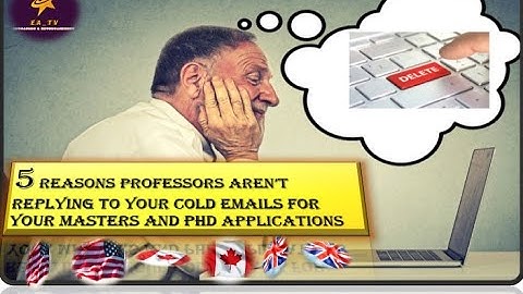 5 Reasons Professors Aren’t Replying to Your Cold Emails for your Masters and PhD Applications