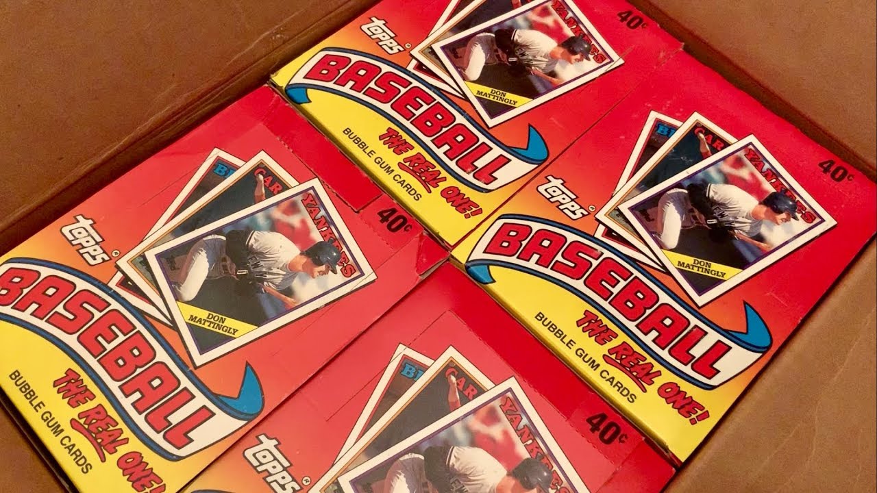 Opening Up A Brand New 1988 Topps Box From A Case (Throwback Thursday)