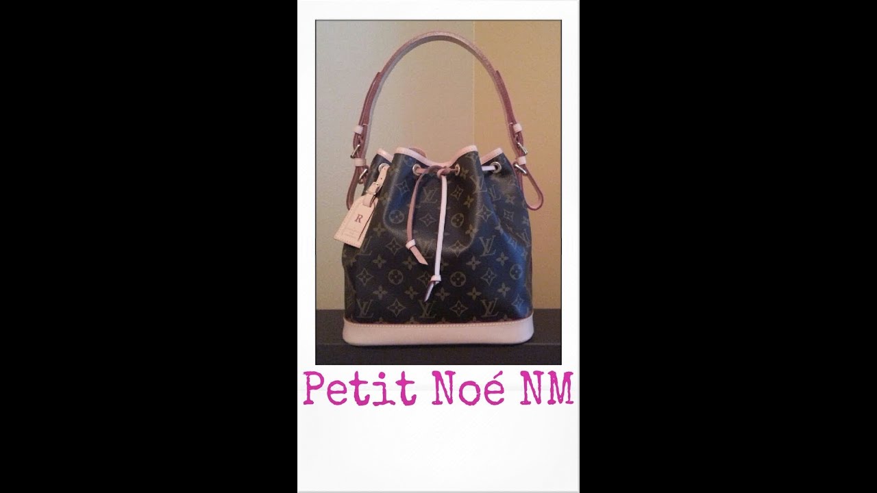 Louis Vuitton Petit Noe NM in Monogram canvas - YouTube