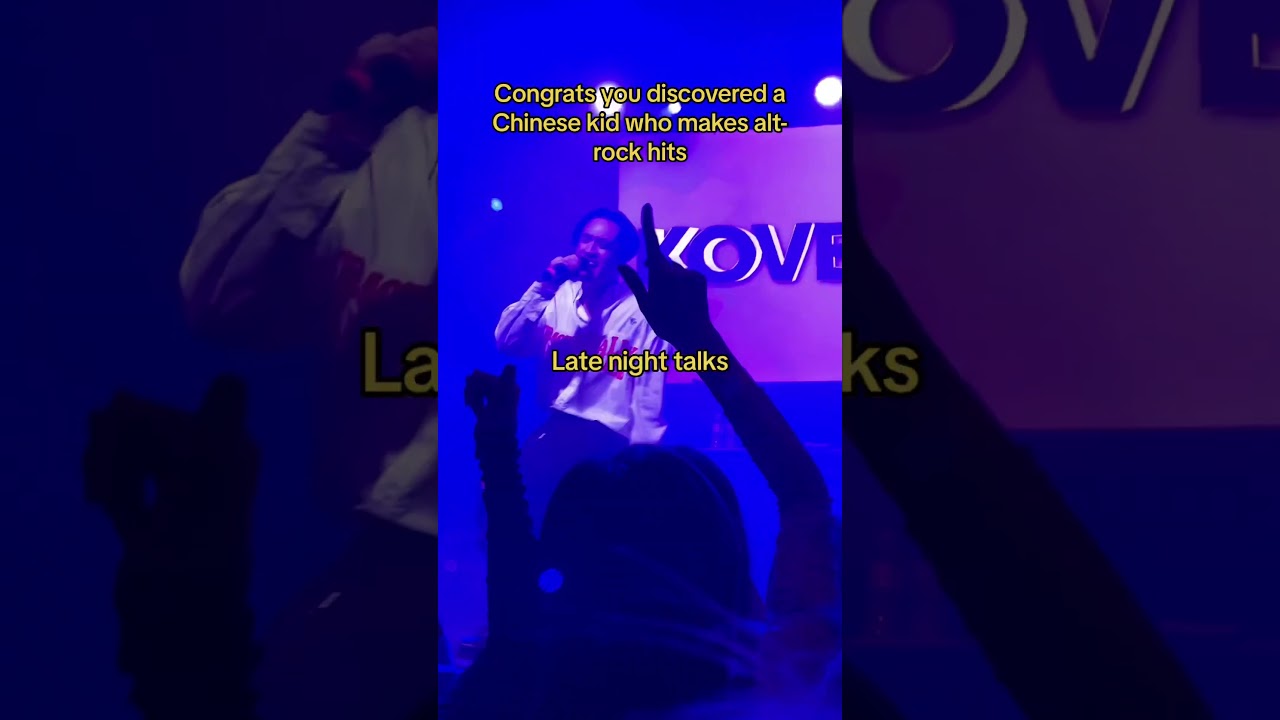 Does this chinese kid really think he can make "alt-rock" music? 😖