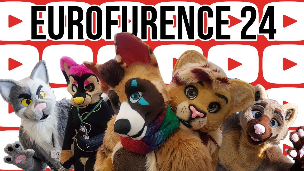 FILMING FURRY YOUTUBE REWIND | Eurofurence 24 Vlog #6