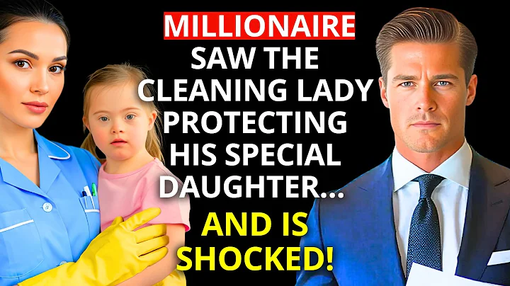 MILLIONAIRE saw the CLEANING LADY PROTECTING HIS SPECIAL DAUGHTER… AND IS SHOCKED