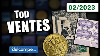 Les + belles ventes Delcampe (février 2023) | Les objets de collection de la marketplace