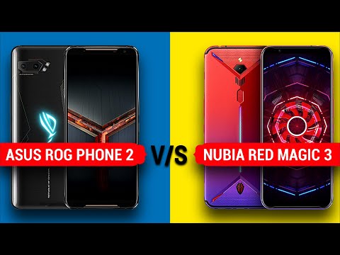 Asus Rog Phone 2 vs Red Magic 3    Full Comparison - Display  Camera  Battery  Benchmark  amp  More   