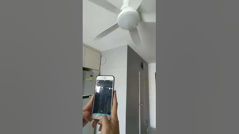 Alexa controls a Ceiling Fan Light
