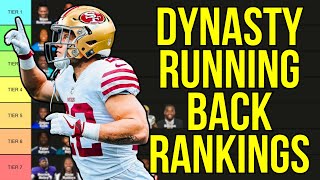 Top 24 Dynasty Running Back Rankings w/Tiers  2024 Dynasty Fantasy Football