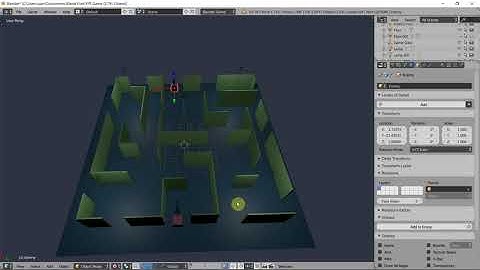 FPS Game Test (Blender 2.79b)