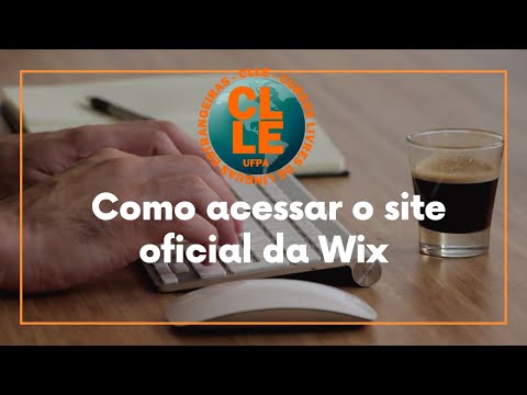 CLLE - Como acessar o site oficial da Wix (2021)