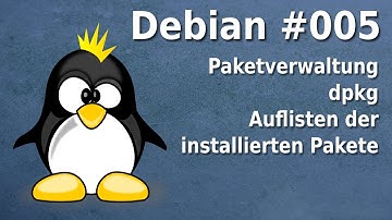 Debian - dpkg - Auflisten der installierten Pakete (Paketverwaltung .deb)