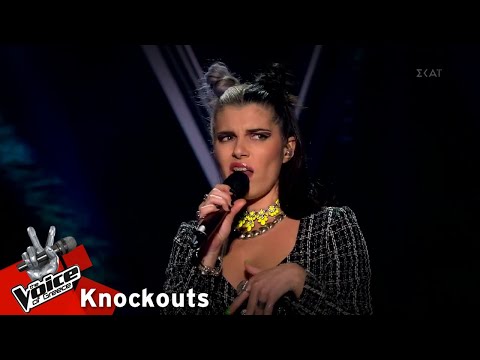 Μαρία Σανιδά "Complicated" | 5o Knockout | The Voice of Greece| 8η Σεζόν