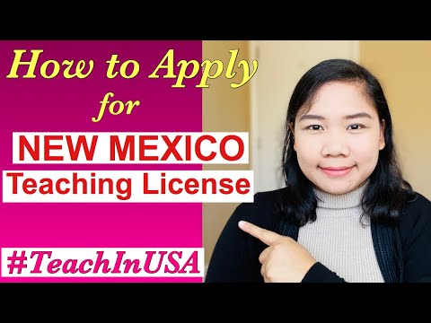 How to Apply for New Mexico Teaching License? Alissa Lifestyle Vlog