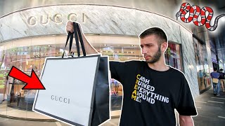 BUYING MY FIRST GUCCI at the WORLD's MOST EXPENSIVE MALL! SINGAPORE SHOPPING!