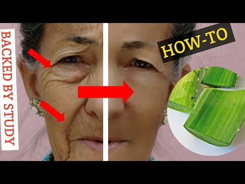 How To Use Aloe Vera For Wrinkles And Fine Lines Aloe Vera Juice