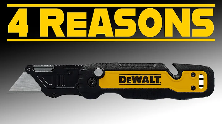 Four Reasons These Dewalt Knives Should Be In Your Pocket!