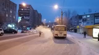 Видео Петропавловск предновогодний ул. Мира. от Вячеслав Черепанов, улица Ауэзова, Петропавловск, Казахстан