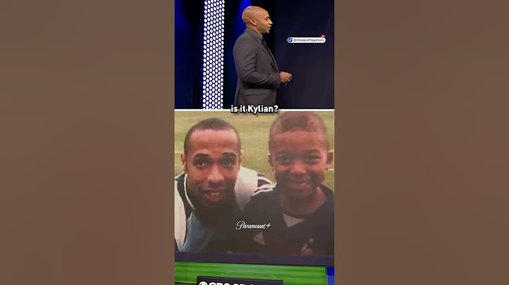 Kylian Mbappé and Thierry Henry go way back 🇫🇷
