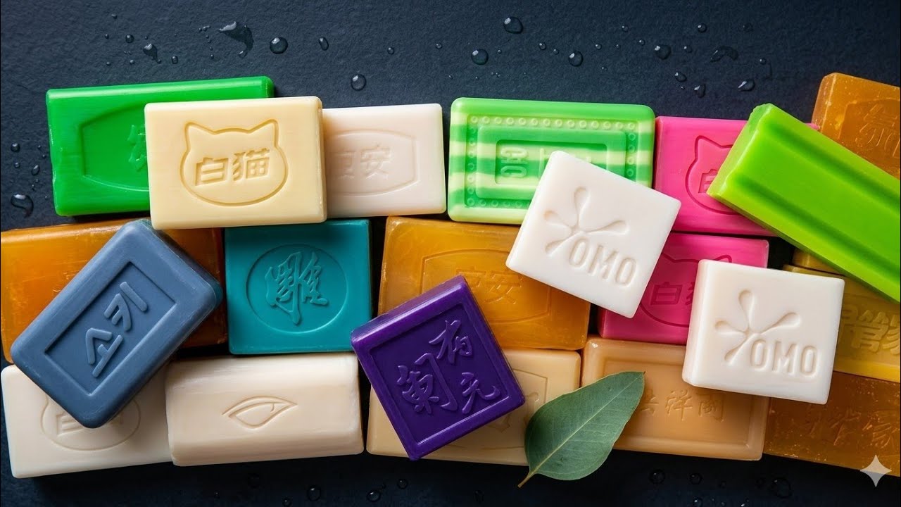 ASMR Soap Cutting Dry Soap Cutting ASMR Satisfying Sound ASMR No Talking Crispy Lovely Vintage Soap