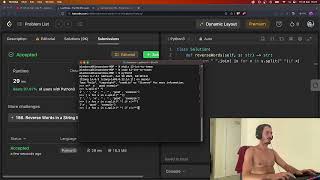 💻Solving All LeetCode Problems with PYTHON 🐍 - 151 Reverse Words in a String