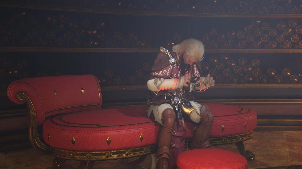 Warframe Lyon kiss scene