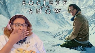 SOCIETY OF THE SNOW (2023) MOVIE REACTION - THIS MOVIE BROKE ME  - First Time Watching - Review