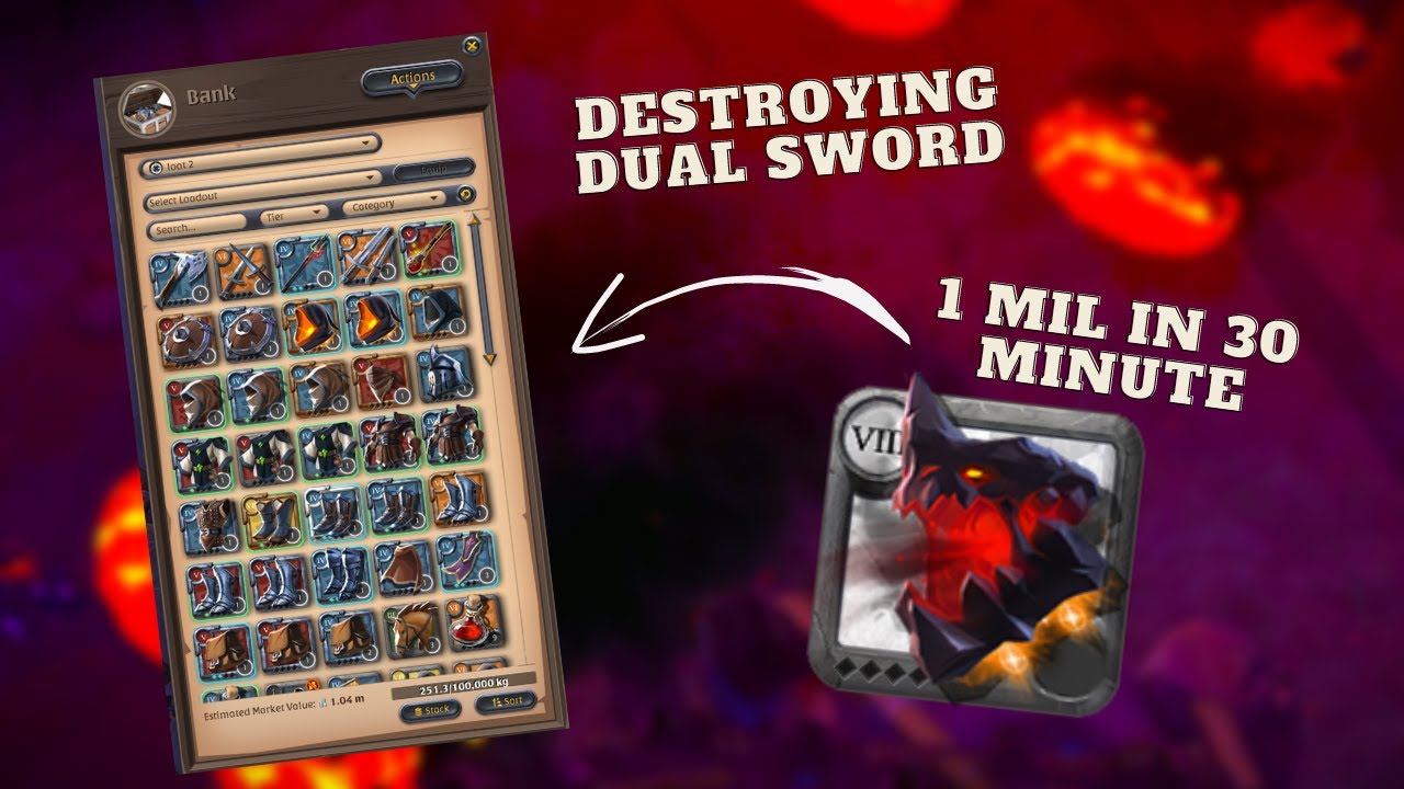 DESTROYING PEOPLE IN CORRUPTED DUNGEON | CURSED SKULL | ALBION ONLINE