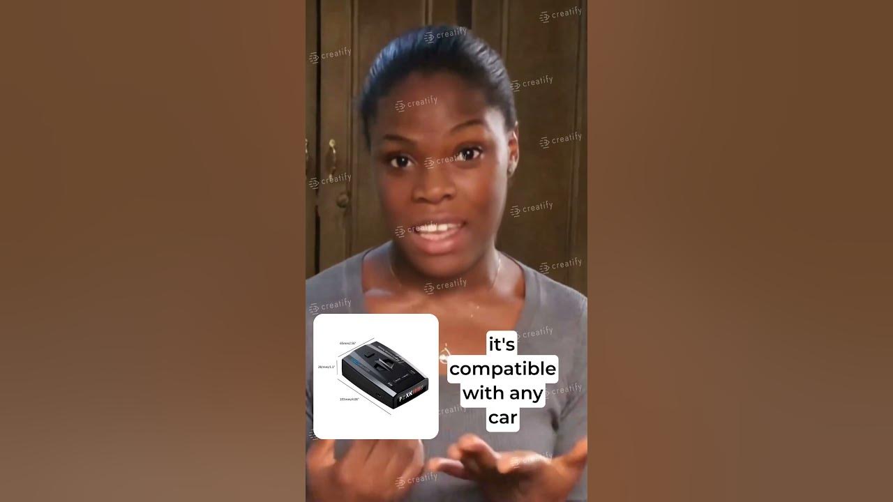 RAD1000 Radar Detector With GPS YouTube