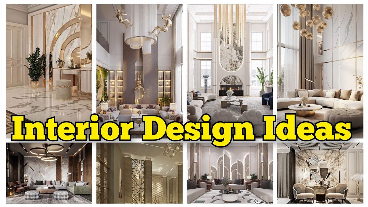 Luxurious Modern Interior Home Design & Ideas - YouTube