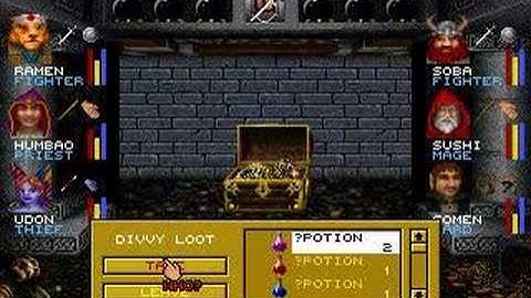 Wizardry VII: Ra-Sep-Re-Tep Dungeon, Floor One