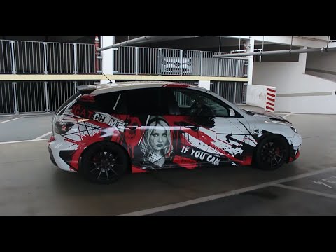 Mazdaspeed - Mazda 3 mps carporn // Corksport HKS JapanRacing Car Wrap