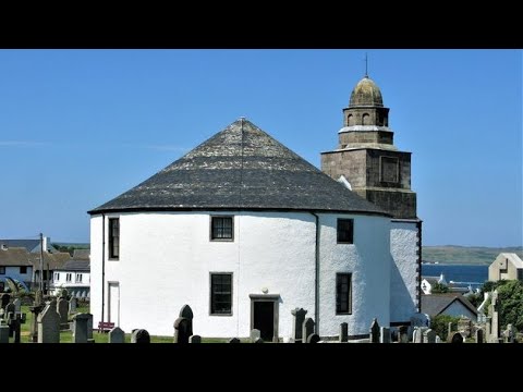 Kilarow Parish Church On History Visit To Bowmore On Island Of Islay Inner Hebrides Scotland