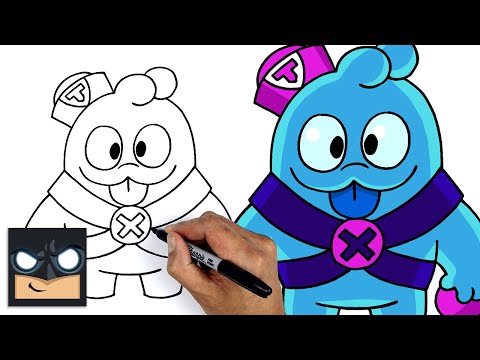 Art Supplies Cartooning 4 Kids How To Draw - draw brawl stars spike çizimi