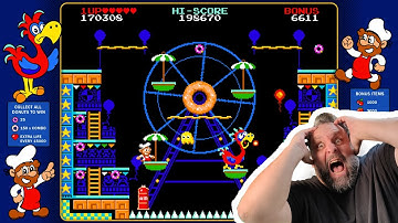 Back to the 80s Arcade with Donut Dodo