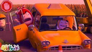 Worst Driver in the World! | Oddbods | Moonbug No Dialogue Comedy Cartoons for Kids