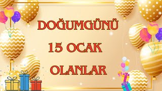 15 Ocak Da Doğanlar Doğum Tari̇hi̇ni̇zi̇n Gi̇zemi̇