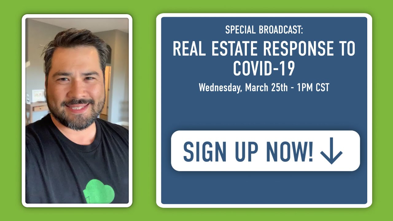 SPECIAL BROADCAST Real Estate Response to COVID19 YouTube