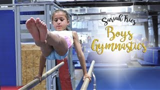 Girl Tries Boys Gymnastics| Sariah SGG