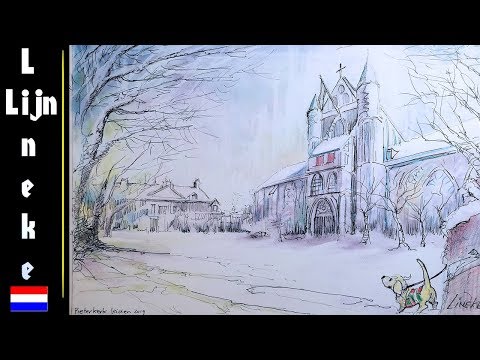 Video: Hoe Teken Je Sneeuw