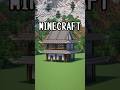 【マイクラ建築】和風建築の家を建築してみた #shorts #minecraft #マイクラ #マイクラ建築