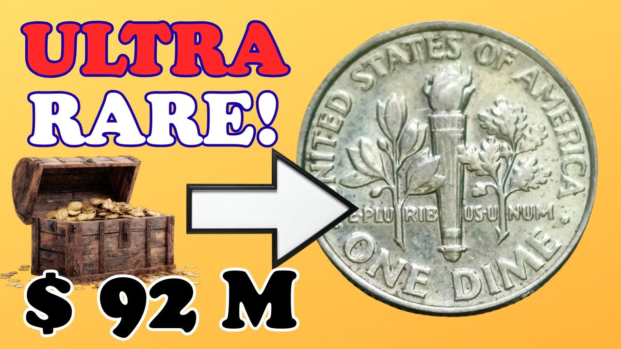 🏆 4 Roosevelt Dimes That Can Make You a Millionaire - Most People Spend These Without Knowing!