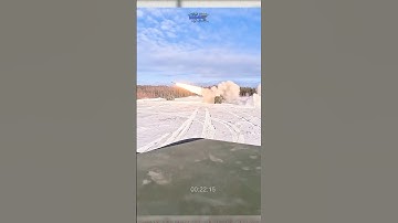 U.S. M270A2 Multiple Launch Rocket System in action.